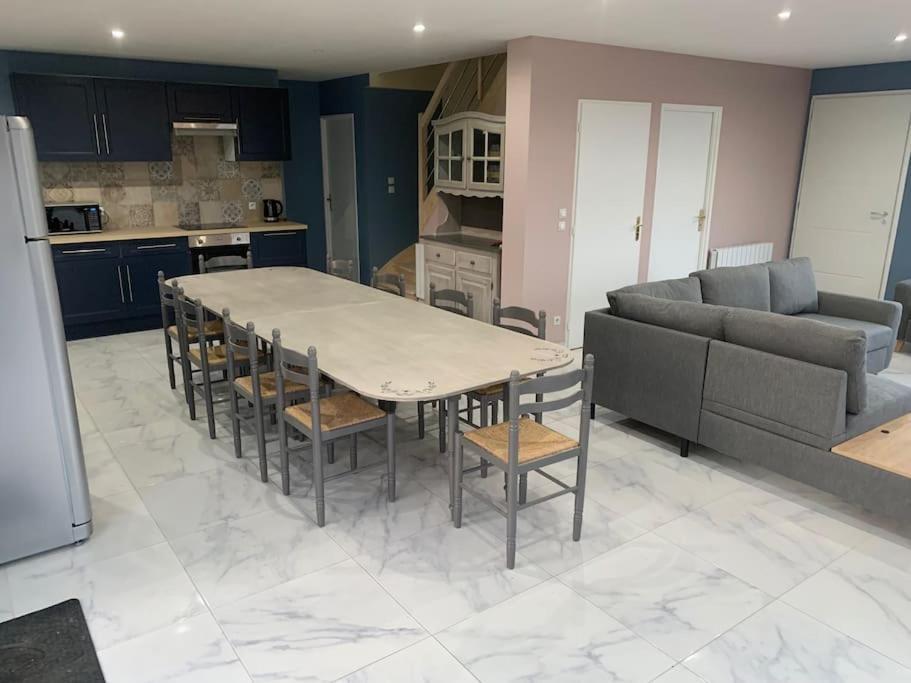Villa Piscine/Spa Prive Interieur 33° Zoo De La Fleche 24H Du Mans Екстериор снимка